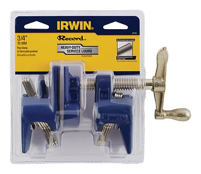 Irwin Quick-Grip 224134 Pipe Clamp, 3/4 In., 600 Lb. Capacity