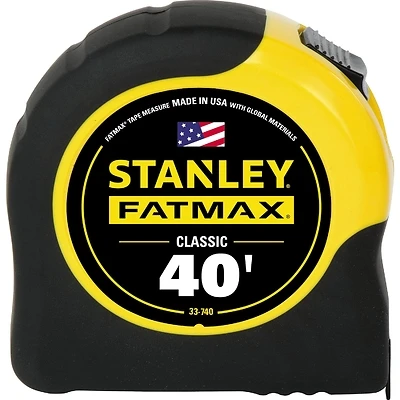 Stanley FatMax 33-740L Tape Measure, 1-1/4-In. x 40-Ft.
