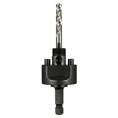 Milwaukee 49-56-7250 Hole Saw Arbor, 5/8-18 Thread, 3/8 in Shank, Hex Shank