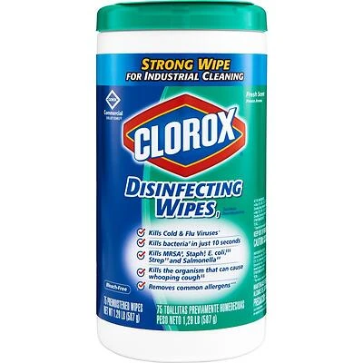 75-Count Fresh Scent Disinfecting Wipes