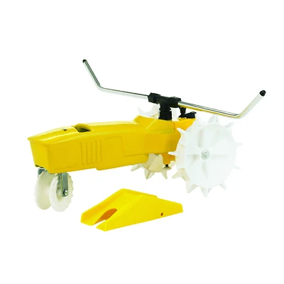 Gilmour Mfg 818653-1011/1003 Traveling Sprinkler, 15 to 55 ft, Aluminum/Iron