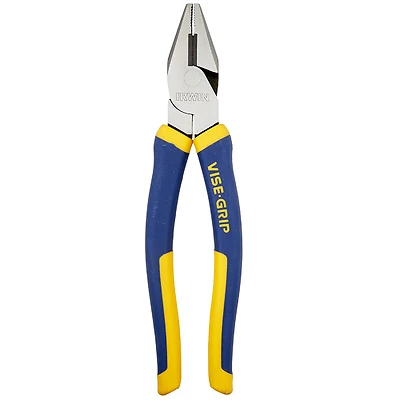 Irwin Vise-Grip 2078208 Linesman Pliers, 8 In., Cushion Grip