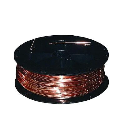 Bare Copper Grounding Wire, 6-Gauge, 315 Ft.