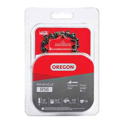Oregon R56 Micro-Lite Chainsaw Chain, 16 In. Bar, 0.043 Gauge, 56-Link