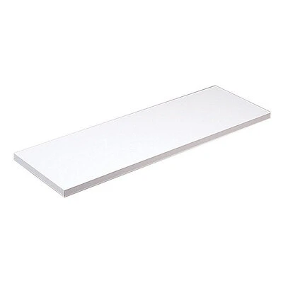 Knape & Vogt 1980 WH 10X24 White Melamine Shelf, 10 x 24 In.