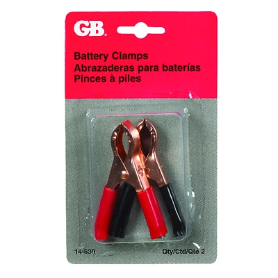 Gardner Bender Battery Clamp, 15/16 In. Jaw, 30A, 2-Pack