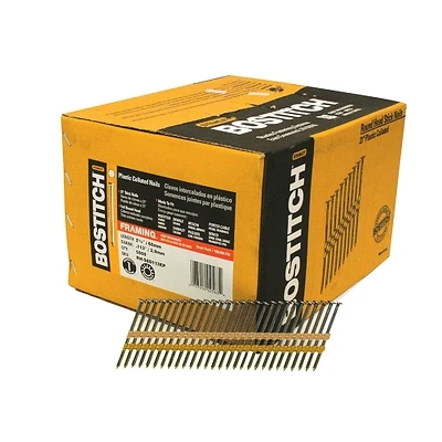 Full Round Head Collated Nails, 2-3/8 x .113 In., 5,000-Ct.