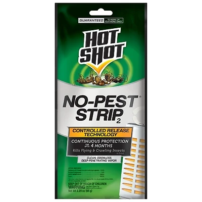 Hot Shot HG-5580-10 No-Pest Strip, 2.29 Oz.