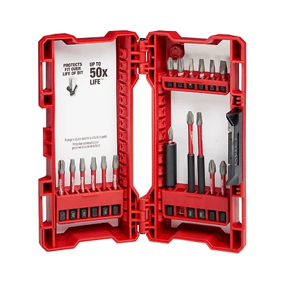 Milwaukee SHOCKWAVE Impact Duty 48-32-4403 Driver Bit Set, 18-Piece, All-Purpose, Steel