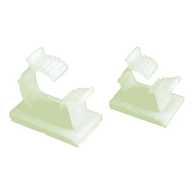 Gardner Bender GKK-1538 Releasable Cable Clamps, Adhesive, 3/8-In., 6-Pk.