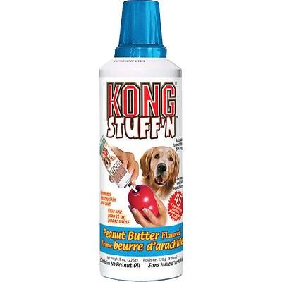 Kong 292050 Easy Treat XS2 Peanut Butter Paste Dog Treat, 8 Oz.