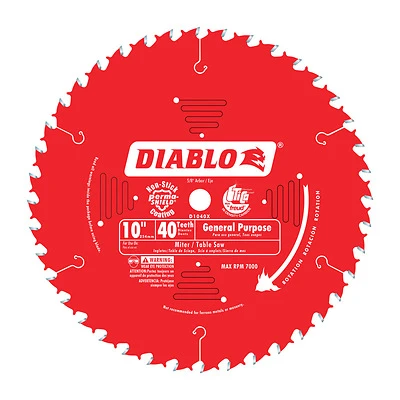CIRC SAW BLADE 10 X 40 X 5/8