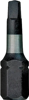 Milwaukee SHOCKWAVE 48-32-4421 Impact-Duty Screwdriver Insert Bit, #1 Drive, Square Recess Drive, 1/4 in Shank, 1 in L
