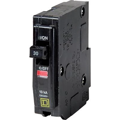 Square D QO130CP 30-Amp Single-Pole Circuit Breaker