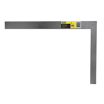 Stanley 45-910 Rafter/Roofing Square, 24 In., Steel, SAE Graduation