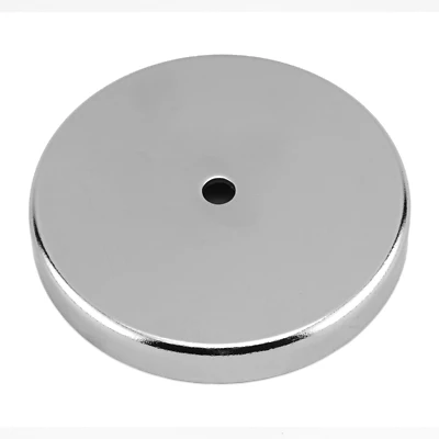 Round Base Magnet, 25 Lb. Pull