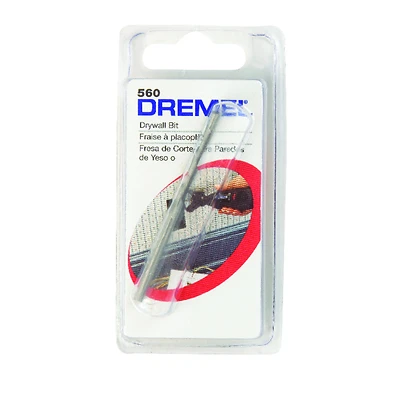 Dremel 560 Cutting Bit, 1/8 in Dia, 1-1/2 in L, 1/8 in Dia Shank, HSS
