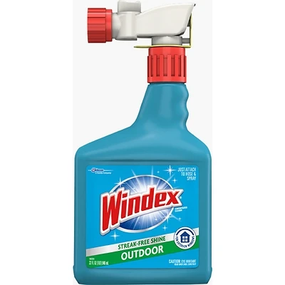 Windex 10122 Outdoor Window and Surface Cleaner Concentrate, 32 Oz.