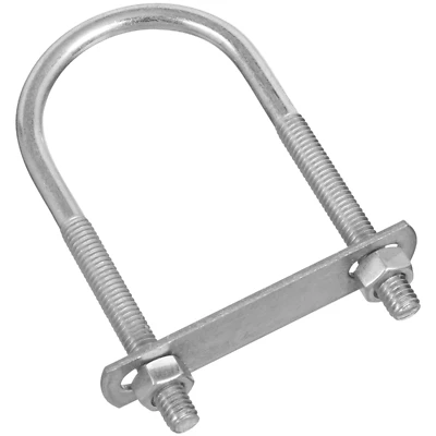 National Hardware U-Bolt, 5/16-18 Thread, 2-1/2 In. L, Zinc-Plated Steel