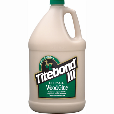 Titebond III 1416 Ultimate Wood Glue, Waterproof, 1 Gal Jug