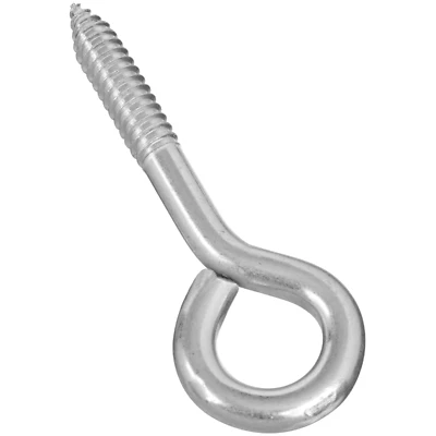 National Hardware N220-723 Lag Screw Eye, Zinc, 7/16 x 5-1/4 In.