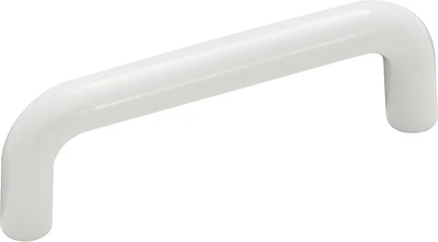 Amerock Allison Cabinet Pull, Plastic, White, 3 In.