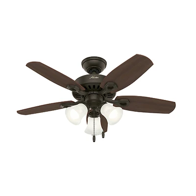 Builder 42 In. New Bronze Ceiling Fan With Light Kit - 5 Blades
