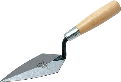 Marshalltown 45-5 Pointing Trowel, 5 In. Blade, Hardwood Handle