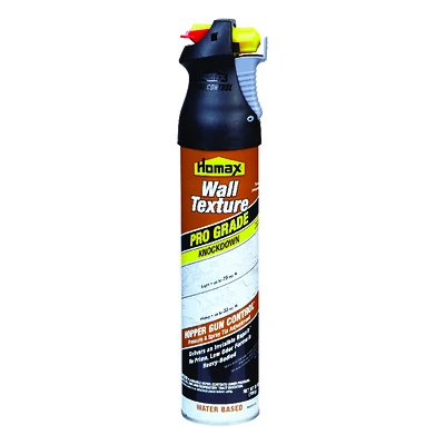 Homax 4565 Pro Grade Wall Texture Spray Paint, Knockdown, 25-oz.
