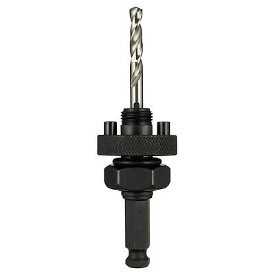 Milwaukee 49-56-9100 Hole Saw Arbor, 5/8-18 Thread, 7/16 In Hex Shank