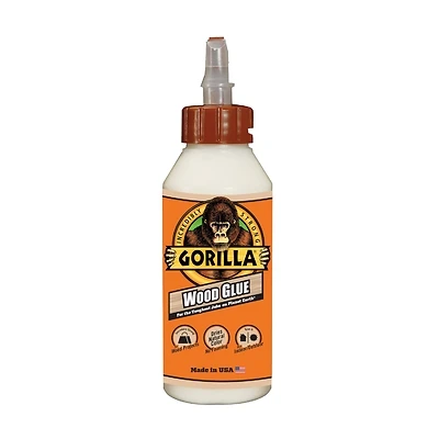 Gorilla 6200002 Wood Glue, Light Tan, 8 Oz