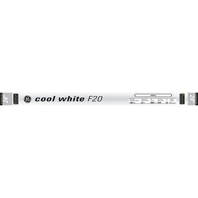 GE Ecolux 93131350 F20T12 Fluorescent Bulb, Cool White, 20W, 24 In., 6-Pk.