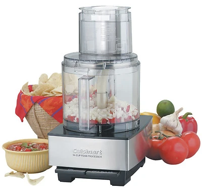 Cuisinart DFP-14BCNY Custom 14-Cup Food Processor, 720W, Brushed Stainless Steel