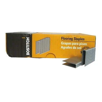 Bostitch BCS1516 Flooring Staples, 1/2 In. Crown, 2 In. Leg, 15-1/2 Gauge