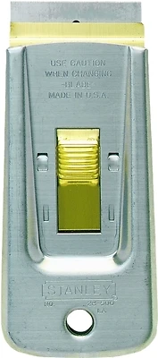 Stanley 28-500 Razor Scraper, 1-1/2 In. Blade, Steel Handle