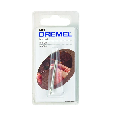 Dremel 401 Mandrel, HSS, For: Model 414, 422 and 429 Dremel Accessories