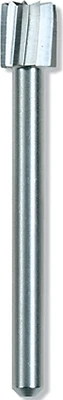 Dremel 196 Cutter, 7/32 in Dia, 1-1/2 in L, 1/8 in Dia Shank, HSS