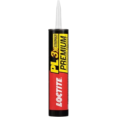 PL Premium High Performance Polyurethane Construction Adhesive, 10 oz.
