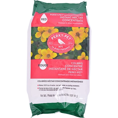 Perky-Pet 244SFB Instant Hummingbird Nectar Concentrate, Orange, 2 Lb