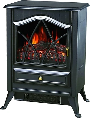 Comfort Glow ES4215 Electric Stove, 750/1500W, Matte Black