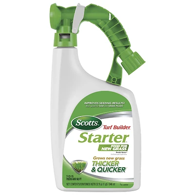 Scotts 23100 Turf Builder Starter Food for New Grass, 32 oz Ready-Spray