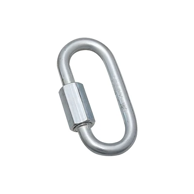 Chain Quick Connecting Link, Zinc, 3/16 In.