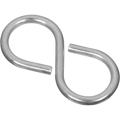 National Hardware N121-277 S-Hook, 2-1/8 In., 15 Lb, 3-Pack
