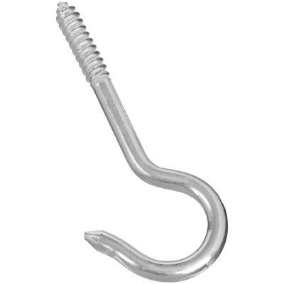 National Hardware N220-483 Ceiling Hook, #0, Zinc, 125 lb, 4-15/16 In.