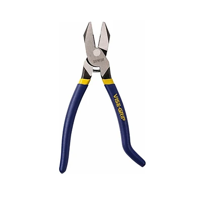 Vise-grip 9 In. Ironworker Pliers, Model 2078909, Blue/yellow, Individual