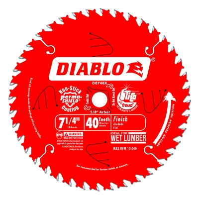 CIRC SAW BLADE 7-1/4 40T