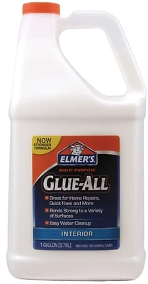 Elmer's E3860 All-Purpose Glue, White, 1 Gallon