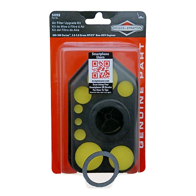 Briggs & Stratton 5099K Foam Air Filter, Horizontal Shaft Engines
