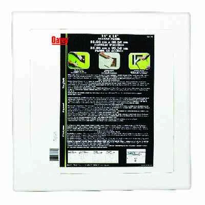 Oatey 34056 Access Door Panel, ABS, White, 14 x 14-In.