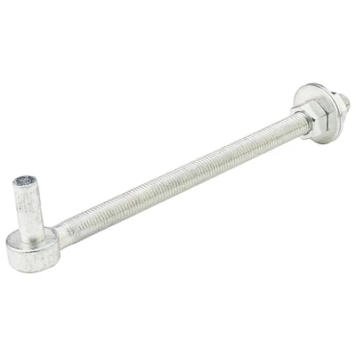 National Hardware N130-674 Zinc Bolt Gate Hook, 3/4 x 12 In.